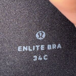 Lululemon Black Enlite Bra 34C